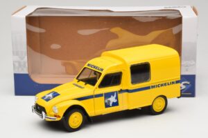 Citroen Acadiane Michelin Dzeltens Solido 1:18 S1800406 Metāls — attēls 6 no 6