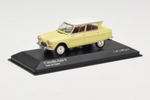 Citroen Ami 6 Dzeltens Balts Minichamps 1:43 400111661 Metāls — attēls 2 no 4