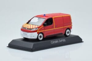 Citroen Jumpy Van Sapeurs Pompiers Sarkans Norev 1:43 155822 Metāls — attēls 2 no 4