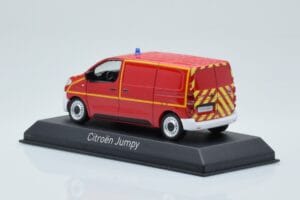 Citroen Jumpy Van Sapeurs Pompiers Sarkans Norev 1:43 155822 Metāls — attēls 3 no 4