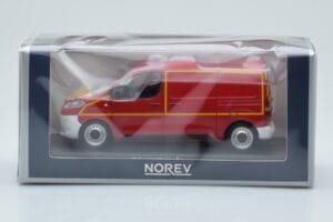 Citroen Jumpy Van Sapeurs Pompiers Sarkans Norev 1:43 155822 Metāls — attēls 4 no 4
