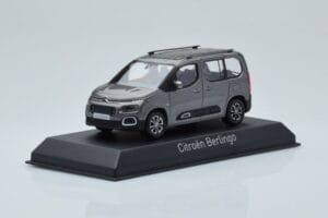 Citroen Berlingo Platīna Pelēks Norev 1:43 155761 Metāls — attēls 2 no 4