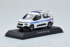 Citroen Berlingo Police Municipale v1 Balts Zils Norev 1:43 155767 Metāls — attēls 2 no 4