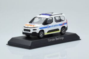 Citroen Berlingo Police Municipale v2 Balts Zils Norev 1:43 155768 Metāls — attēls 2 no 4