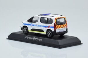 Citroen Berlingo Police Municipale v2 Balts Zils Norev 1:43 155768 Metāls — attēls 3 no 4