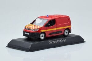 Citroen Berlingo Van Sapeurs Pompiers Sarkans Norev 1:43 155772 Metāls — attēls 2 no 4
