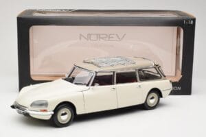Citroen DS21 Break Balts Norev 1:18 181590 Metāls — attēls 8 no 8