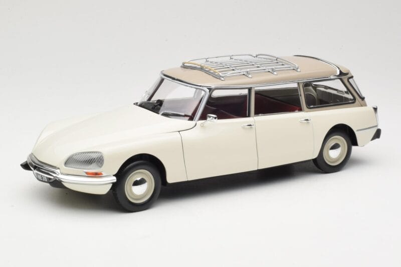 Citroen DS21 Break Balts Norev 1:18 181590 Metāls