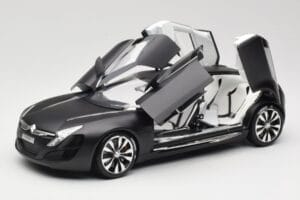 Citroen C-Metisse Matte Black Norev 1:18 181597 Metāls — attēls 2 no 8