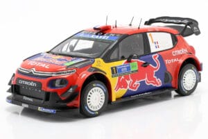 Citroen C3 WRC #1 S. Ogier / J. Ingrassia Rally Mexico 2019 Norev 1:18 181646 Metāls