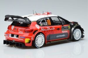 Citroen C3 WRC #10 K. Meeke / P. Nagle Rally Monte Carlo 2018 Norev 1:18 181636 Metāls — attēls 2 no 6