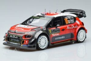 Citroen C3 WRC #10 K. Meeke / P. Nagle Rally Monte Carlo 2018 Norev 1:18 181636 Metāls
