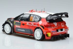 Citroen C3 WRC #10 K. Meeke / P. Nagle Rally Monte Carlo 2018 Norev 1:18 181636 Metāls — attēls 5 no 6