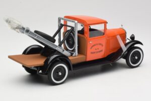 Citroen C4 Depanneuse Oranžs Solido 1:18 118800-00 Metāls — attēls 3 no 8