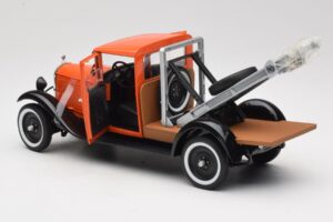 Citroen C4 Depanneuse Oranžs Solido 1:18 118800-00 Metāls — attēls 5 no 8