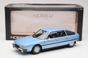 Citroen CX 2400 GTi Regate Blue Norev 1:18 181521 Metāls — attēls 8 no 8