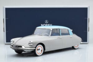 Citroen DS 19 Pelēks Norev 1:18 181763 Metāls — attēls 6 no 6