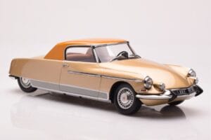 Citroen DS 19 Le Dandy Bēšs un Brūns Norev 1:18 181741 Metāls — attēls 4 no 6