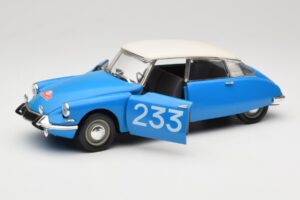 Citroen DS #233 Rally Zils Solido 1:18 8034 Metāls — attēls 2 no 8