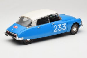 Citroen DS #233 Rally Zils Solido 1:18 8034 Metāls — attēls 3 no 8