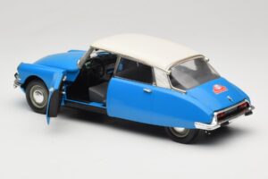 Citroen DS #233 Rally Zils Solido 1:18 8034 Metāls — attēls 5 no 8