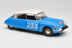 Citroen DS #233 Rally Zils Solido 1:18 8034 Metāls — attēls 6 no 8
