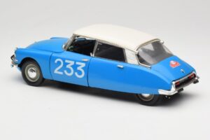 Citroen DS #233 Rally Zils Solido 1:18 8034 Metāls — attēls 7 no 8