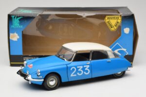 Citroen DS #233 Rally Zils Solido 1:18 8034 Metāls — attēls 8 no 8