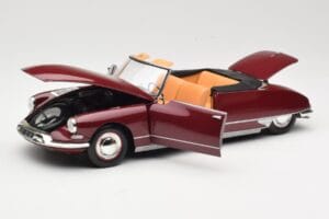 Citroen DS19 Kabriolets Bordeaux Norev 1:18 181561 Metāls — attēls 2 no 8