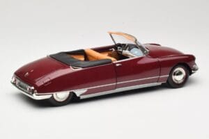 Citroen DS19 Kabriolets Bordeaux Norev 1:18 181561 Metāls — attēls 3 no 8