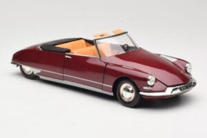 Citroen DS19 Kabriolets Bordeaux Norev 1:18 181561 Metāls — attēls 6 no 8