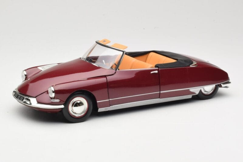 Citroen DS19 Kabriolets Bordeaux Norev 1:18 181561 Metāls