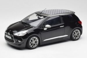 Citroen DS3 Cabrio Perla Nera Melns Norev 1:18 AMC019115 Metāls