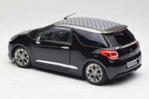 Citroen DS3 Cabrio Perla Nera Melns Norev 1:18 AMC019115 Metāls — attēls 7 no 8
