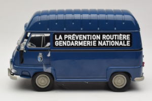 Citroen Estafette Gendarmerie Zils Ar Figūru Norev 1:18 185165 Metāls — attēls 3 no 6