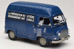 Citroen Estafette Gendarmerie Zils Ar Figūru Norev 1:18 185165 Metāls — attēls 4 no 6