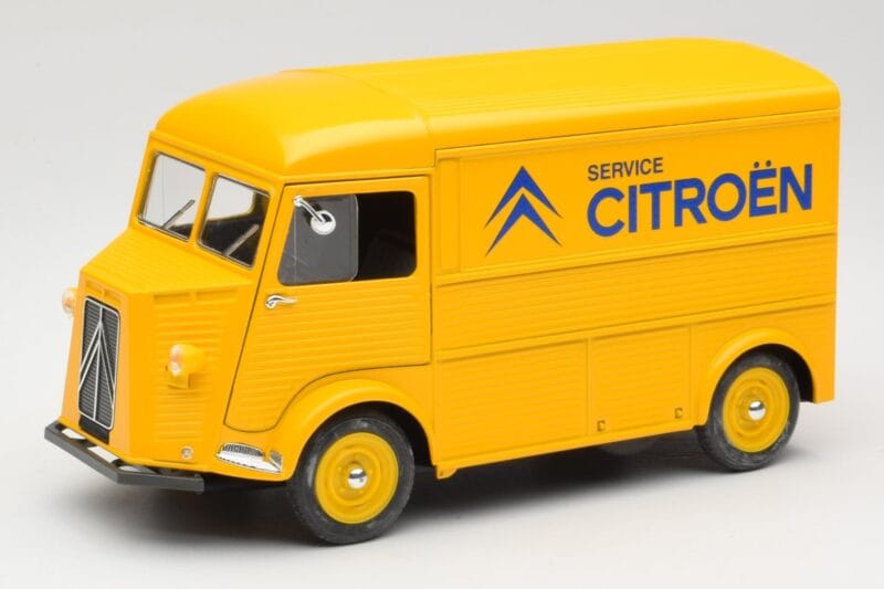 Citroen HY Service Jaune Cedrat Solido 1:18 8053 Metāls