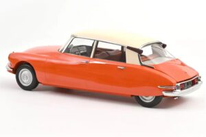 Citroen ID19 Oranžs & Krēmkrāsas Norev 1:12 121580 Metāls — attēls 2 no 2
