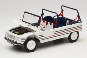 Citroen Mehari Zils Balts Sarkans Norev 1:18 181805 Metāls — attēls 2 no 7