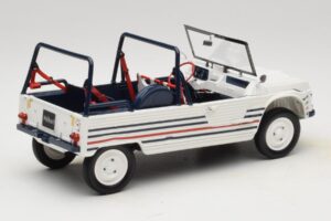 Citroen Mehari Zils Balts Sarkans Norev 1:18 181805 Metāls — attēls 3 no 7