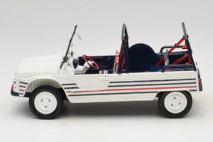 Citroen Mehari Zils Balts Sarkans Norev 1:18 181805 Metāls — attēls 4 no 7