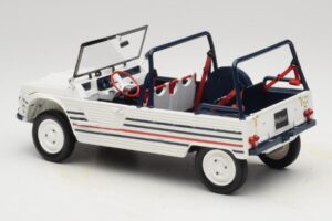 Citroen Mehari Zils Balts Sarkans Norev 1:18 181805 Metāls — attēls 6 no 7