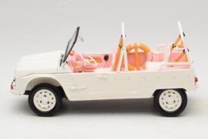 Citroen Mehari Eden Sorbet Balts un Rozā Norev 1:18 181804 Metāls — attēls 3 no 6