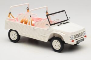 Citroen Mehari Eden Sorbet Balts un Rozā Norev 1:18 181804 Metāls — attēls 4 no 6