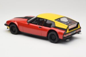 Citroen SM Maserati Proto Michelin Sarkans Dzeltens Balts Otto 1:18 OT080 Sveķi — attēls 5 no 6