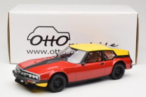 Citroen SM Maserati Proto Michelin Sarkans Dzeltens Balts Otto 1:18 OT080 Sveķi — attēls 6 no 6