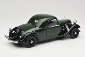 Citroen Traction Avant 11 Coupe Zaļš Solido 1:18 8179 Metāls — attēls 3 no 8