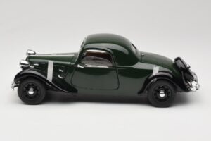 Citroen Traction Avant 11 Coupe Zaļš Solido 1:18 8179 Metāls — attēls 4 no 8