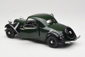 Citroen Traction Avant 11 Coupe Zaļš Solido 1:18 8179 Metāls — attēls 5 no 8