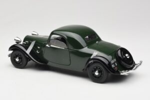 Citroen Traction Avant 11 Coupe Zaļš Solido 1:18 8179 Metāls — attēls 7 no 8